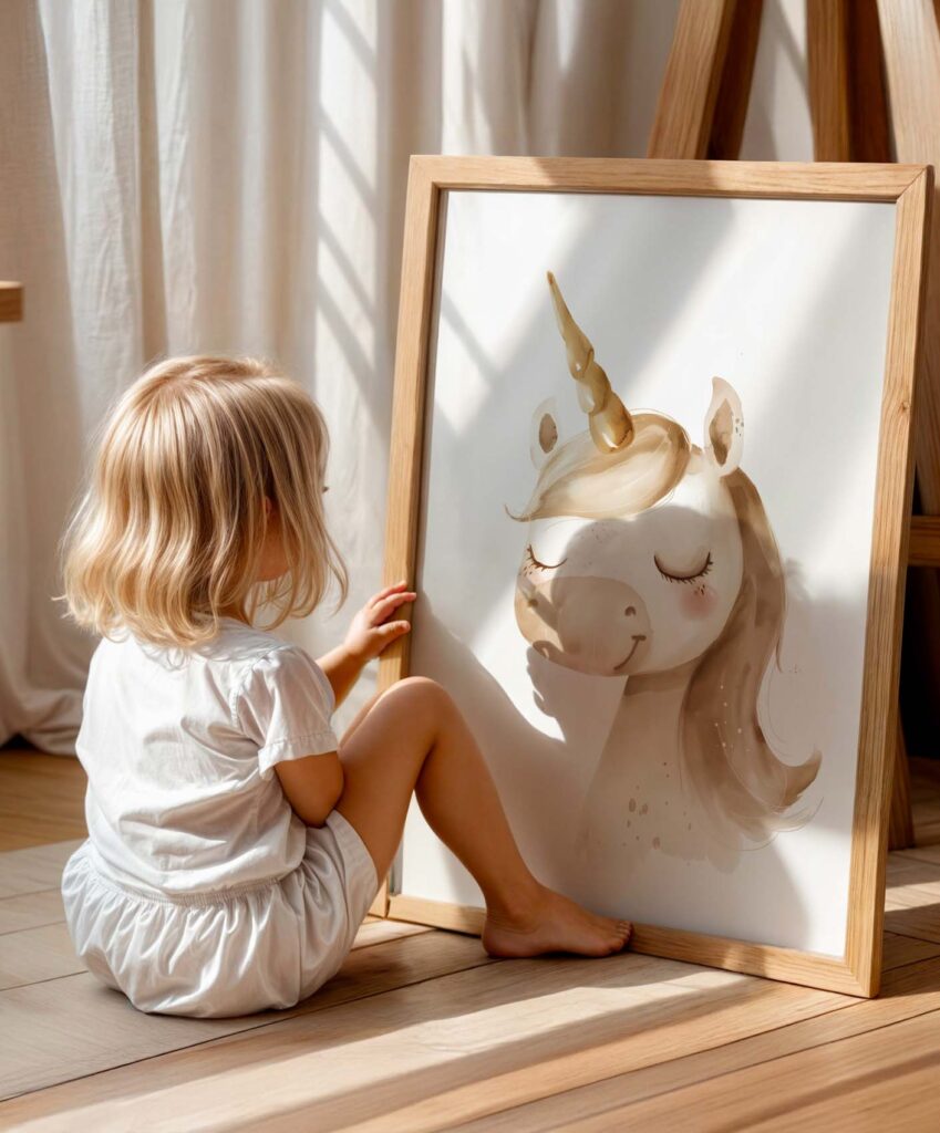 plakaty dla dziewczynki moomi do pokoju dzieciecego